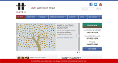 Desktop Screenshot of haven-oakland.org